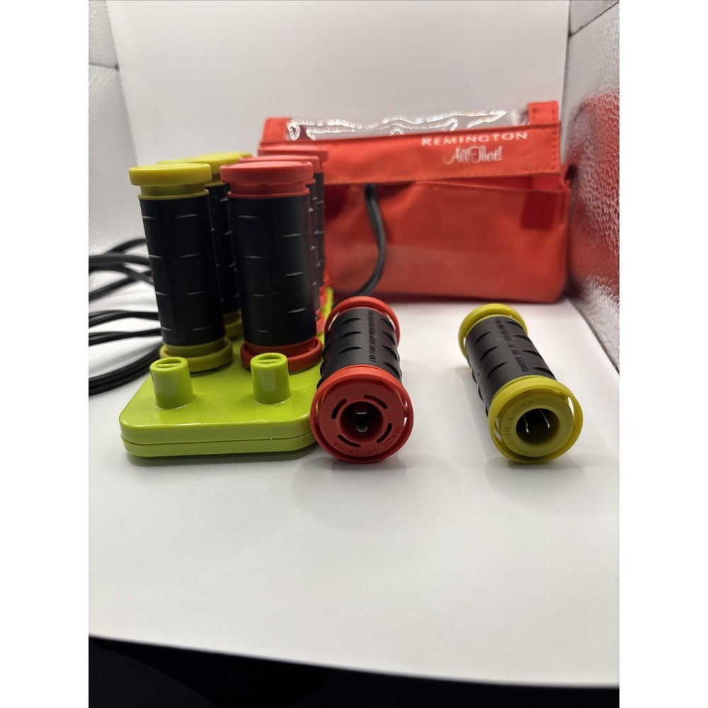 Remington All That Travel Heated Hair Rollers Set with Case 10 Rollers Tested - Picture 3 of 6